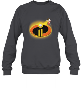 Disney Pixar Incredibles 2 Jack Jack Logo Crewneck Sweatshirt