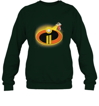 Load image into Gallery viewer, Disney Pixar Incredibles 2 Jack Jack Logo Crewneck Sweatshirt
