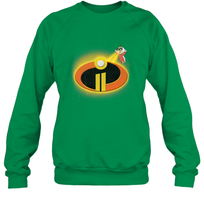 Load image into Gallery viewer, Disney Pixar Incredibles 2 Jack Jack Logo Crewneck Sweatshirt
