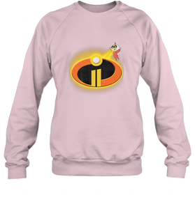 Disney Pixar Incredibles 2 Jack Jack Logo Crewneck Sweatshirt