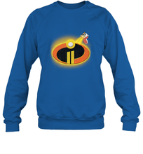 Load image into Gallery viewer, Disney Pixar Incredibles 2 Jack Jack Logo Crewneck Sweatshirt
