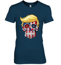 Load image into Gallery viewer, Trump sugar skull Women's Premium T-Shirt
