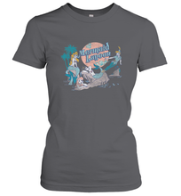 Load image into Gallery viewer, Disney Peter Pan Distressed Mermaid Lagoon Women's T-Shirt
