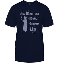 Load image into Gallery viewer, Disney Peter Pan This Mom Will Never Grow Up Men&#39;s T-Shirt
