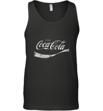 Load image into Gallery viewer, Coca Cola Vintage White Enjoy Logo Men's Tank Top
