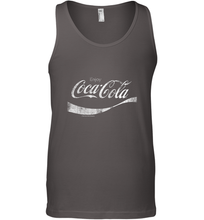 Load image into Gallery viewer, Coca Cola Vintage White Enjoy Logo Men's Tank Top
