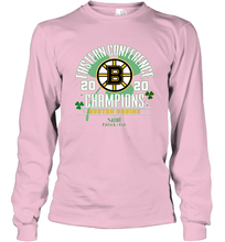 Load image into Gallery viewer, NHL ST PATRICK'S DAY Boston Bruins Fanatics 2020 Eastern Conference Champions Defensive Zone Long Sleeve T-Shirt
