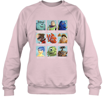 Load image into Gallery viewer, Disney Pixar Collection Character Yearbook Crewneck Sweatshirt
