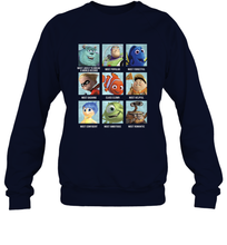 Load image into Gallery viewer, Disney Pixar Collection Character Yearbook Crewneck Sweatshirt
