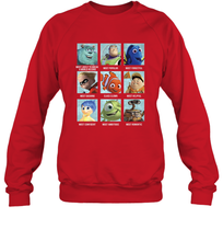 Load image into Gallery viewer, Disney Pixar Collection Character Yearbook Crewneck Sweatshirt
