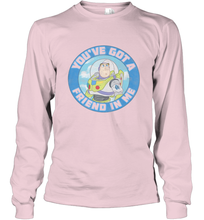 Load image into Gallery viewer, Disney Pixar Toy Story Buzz Friend In Me Long Sleeve T-Shirt
