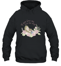 Load image into Gallery viewer, Disney Sleeping Beauty Let Me Sleep Roses Hooded Sweatshirt
