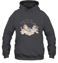 Load image into Gallery viewer, Disney Sleeping Beauty Let Me Sleep Roses Hooded Sweatshirt
