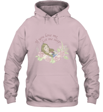 Load image into Gallery viewer, Disney Sleeping Beauty Let Me Sleep Roses Hooded Sweatshirt
