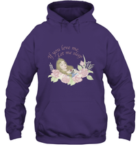 Load image into Gallery viewer, Disney Sleeping Beauty Let Me Sleep Roses Hooded Sweatshirt
