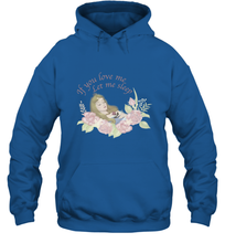 Load image into Gallery viewer, Disney Sleeping Beauty Let Me Sleep Roses Hooded Sweatshirt
