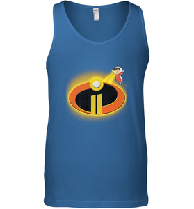 Disney Pixar Incredibles 2 Jack Jack Logo Men's Tank Top