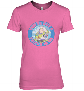 Disney Pixar Toy Story Buzz Friend In Me Women's Premium T-Shirt