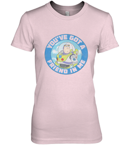 Disney Pixar Toy Story Buzz Friend In Me Women's Premium T-Shirt