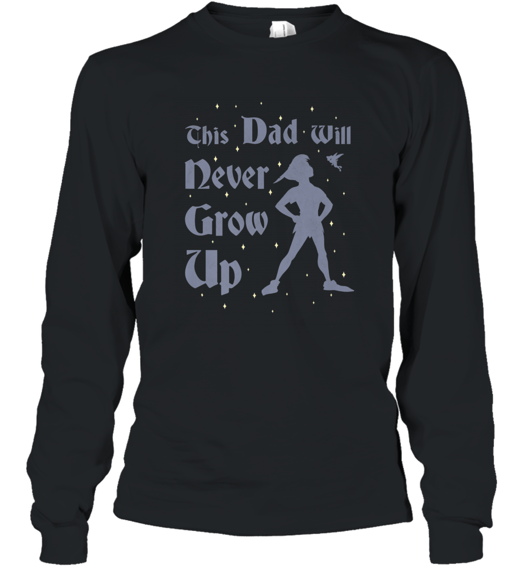 Disney Peter Pan This Dad Will Never Grow Up Long Sleeve T-Shirt