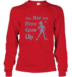 Disney Peter Pan This Dad Will Never Grow Up Long Sleeve T-Shirt