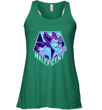 Load image into Gallery viewer, Disney Sleeping Beauty Maleficent Pop Art Women's Racerback Tank
