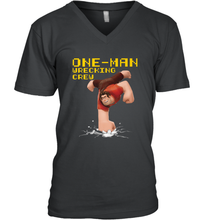 Load image into Gallery viewer, Disney Wreck It Ralph 2 Wrecking Crew Men's V-Neck

