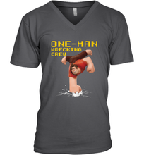 Load image into Gallery viewer, Disney Wreck It Ralph 2 Wrecking Crew Men's V-Neck
