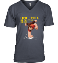 Load image into Gallery viewer, Disney Wreck It Ralph 2 Wrecking Crew Men's V-Neck
