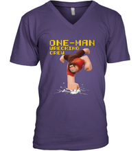 Load image into Gallery viewer, Disney Wreck It Ralph 2 Wrecking Crew Men's V-Neck
