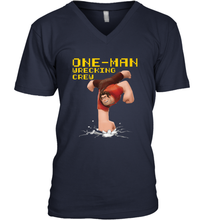 Load image into Gallery viewer, Disney Wreck It Ralph 2 Wrecking Crew Men's V-Neck
