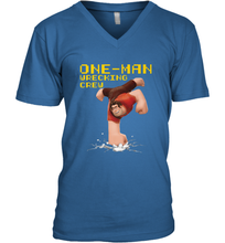 Load image into Gallery viewer, Disney Wreck It Ralph 2 Wrecking Crew Men's V-Neck
