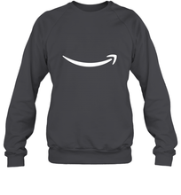 Load image into Gallery viewer, Smile Shirt  White Logo Crewneck Sweatshirt
