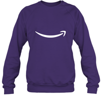 Load image into Gallery viewer, Smile Shirt  White Logo Crewneck Sweatshirt
