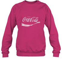 Load image into Gallery viewer, Coca Cola Vintage White Enjoy Logo Crewneck Sweatshirt
