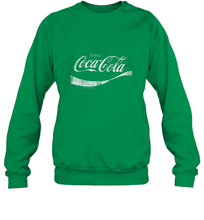Load image into Gallery viewer, Coca Cola Vintage White Enjoy Logo Crewneck Sweatshirt
