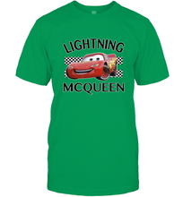 Load image into Gallery viewer, Disney Pixar Cars Lightning McQueen Finish Men&#39;s T-Shirt
