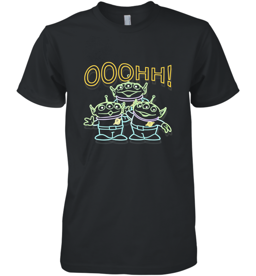 Disney Pixar Toy Story Neon Aliens Ooohh Men's Premium T-Shirt