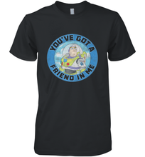 Load image into Gallery viewer, Disney Pixar Toy Story Buzz Friend In Me Men's Premium T-Shirt

