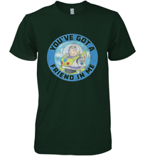 Load image into Gallery viewer, Disney Pixar Toy Story Buzz Friend In Me Men's Premium T-Shirt
