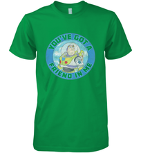 Load image into Gallery viewer, Disney Pixar Toy Story Buzz Friend In Me Men's Premium T-Shirt
