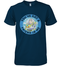 Load image into Gallery viewer, Disney Pixar Toy Story Buzz Friend In Me Men's Premium T-Shirt
