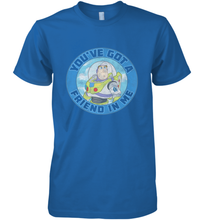 Load image into Gallery viewer, Disney Pixar Toy Story Buzz Friend In Me Men's Premium T-Shirt
