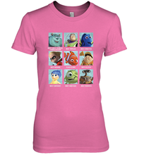 Load image into Gallery viewer, Disney Pixar Collection Character Yearbook Women&#39;s Premium T-Shirt
