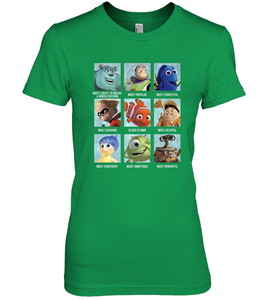 Disney Pixar Collection Character Yearbook Women's Premium T-Shirt