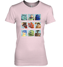 Load image into Gallery viewer, Disney Pixar Collection Character Yearbook Women&#39;s Premium T-Shirt
