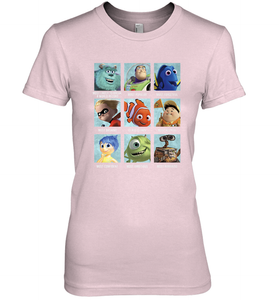 Disney Pixar Collection Character Yearbook Women's Premium T-Shirt