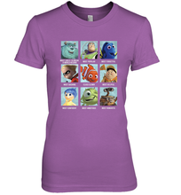 Load image into Gallery viewer, Disney Pixar Collection Character Yearbook Women&#39;s Premium T-Shirt
