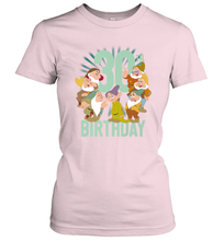Load image into Gallery viewer, Disney Snow White Dwarfs Group Shot 30th Birthday Women's T-Shirt
