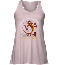 Load image into Gallery viewer, Disney Mulan Mushu Dragon Not Lizard Portrait Women&#39;s Racerback Tank
